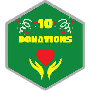 10 Donations Received