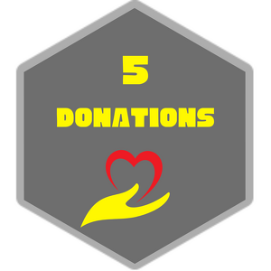 5 Donations Received